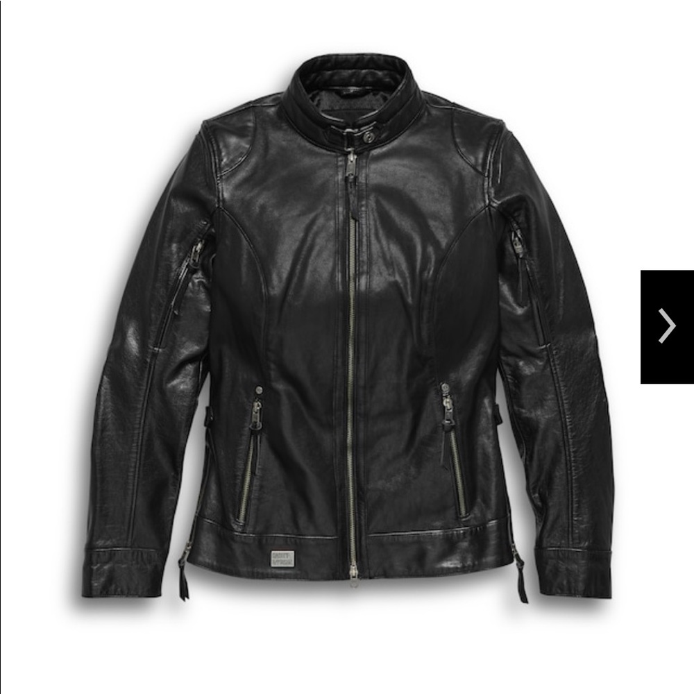 Women’s Harley Davidson Line Stitcher Leather Jacket